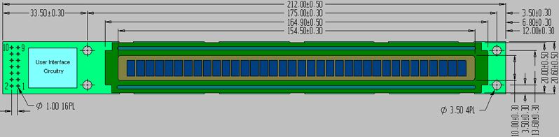 Custom Character LCD Module