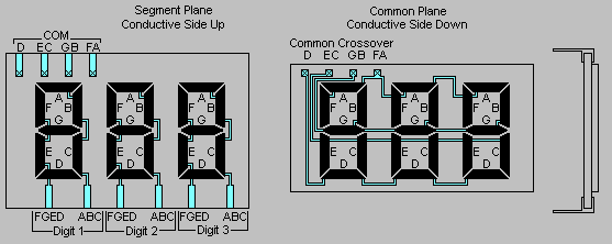 Multiplex Drive LCD Glass Example